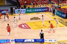 DB视讯官网抓好开局！朱俊龙空位三分把握住&奈特抢断反击再造杀伤打停辽宁