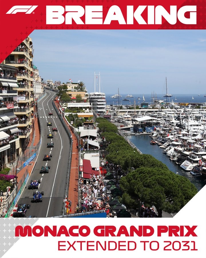 DG视讯官网平台FIA：为了提高比赛观赏性，新赛季摩纳哥大奖赛将实行强制两停