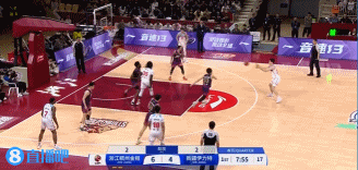 DB真人旗舰神来之笔！阿不都对抗防守 失衡后抛投打板命中还要加罚