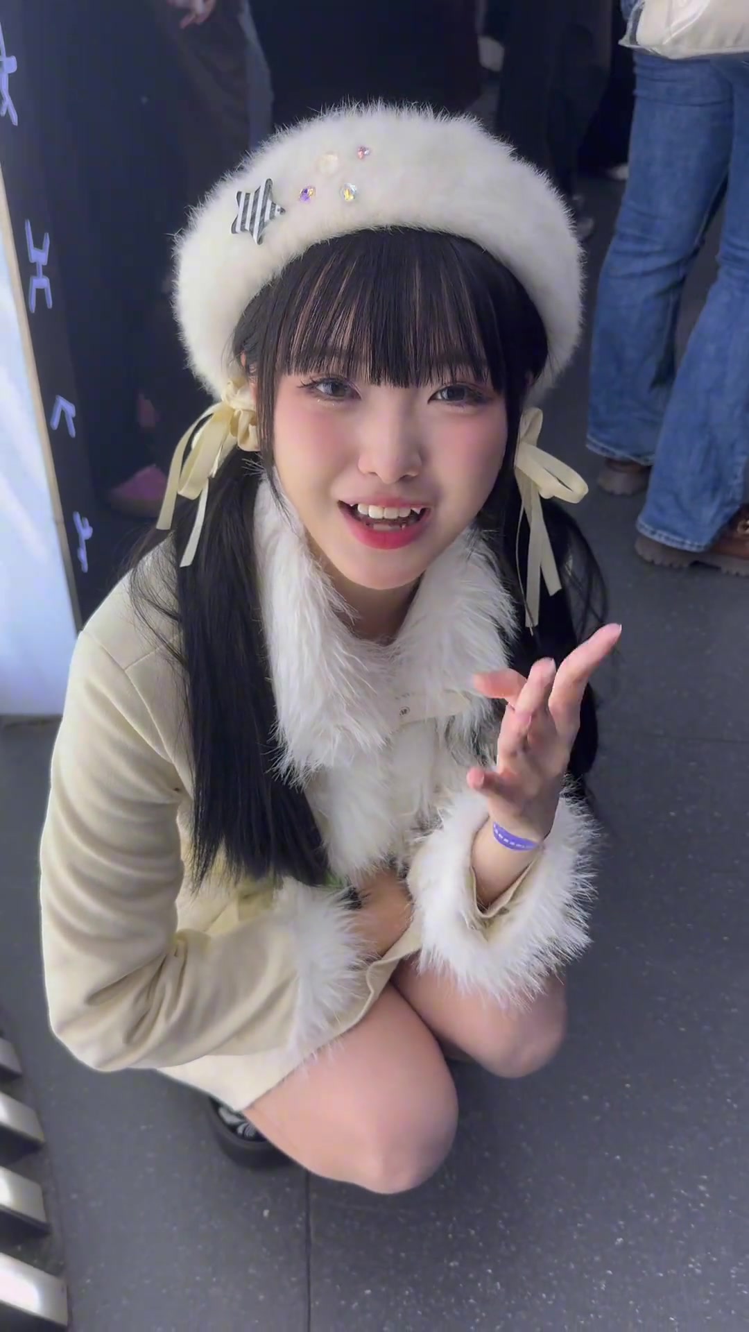 DB真人旗舰谁让你是百变少女呢~周敢敢吐槽：在场外逛了10分钟 没有一个人认出我